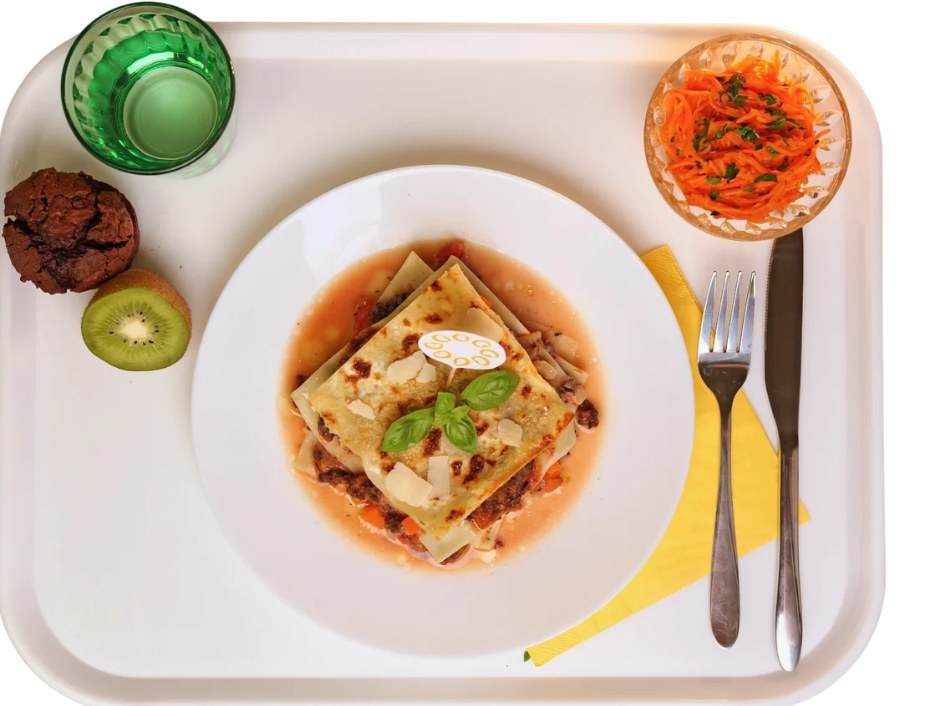 Plateau lasagnes aux légumineuses